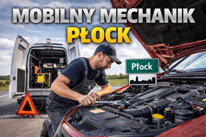 mobilny mechanik płock, pomoc drogowa płock, laweta płock
