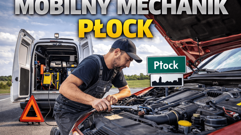 mobilny mechanik płock, pomoc drogowa płock, laweta płock